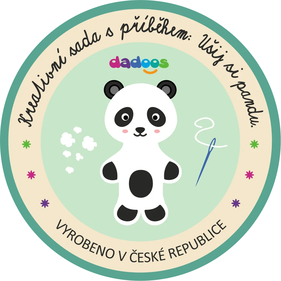 Kreativní sada s příběhem – Panda Pája
