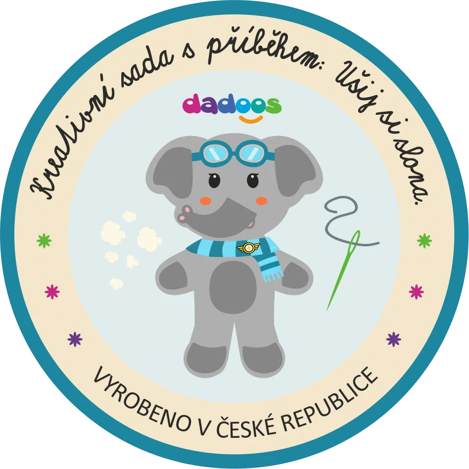 Kreativní sada s příběhem – Slon Jonáš