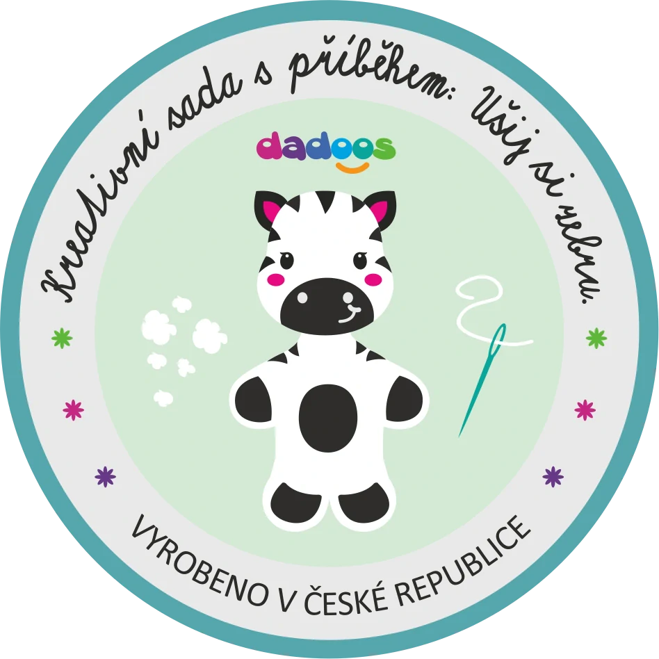 Kreativní sada s příběhem – Zebra Zoe
