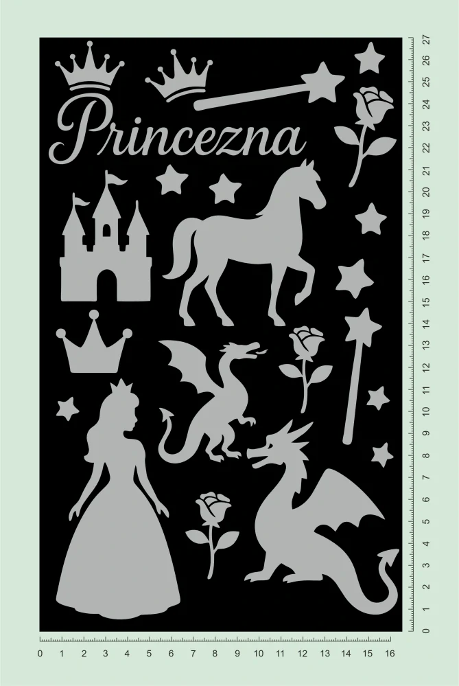 Reflexní arch L - Princezna 