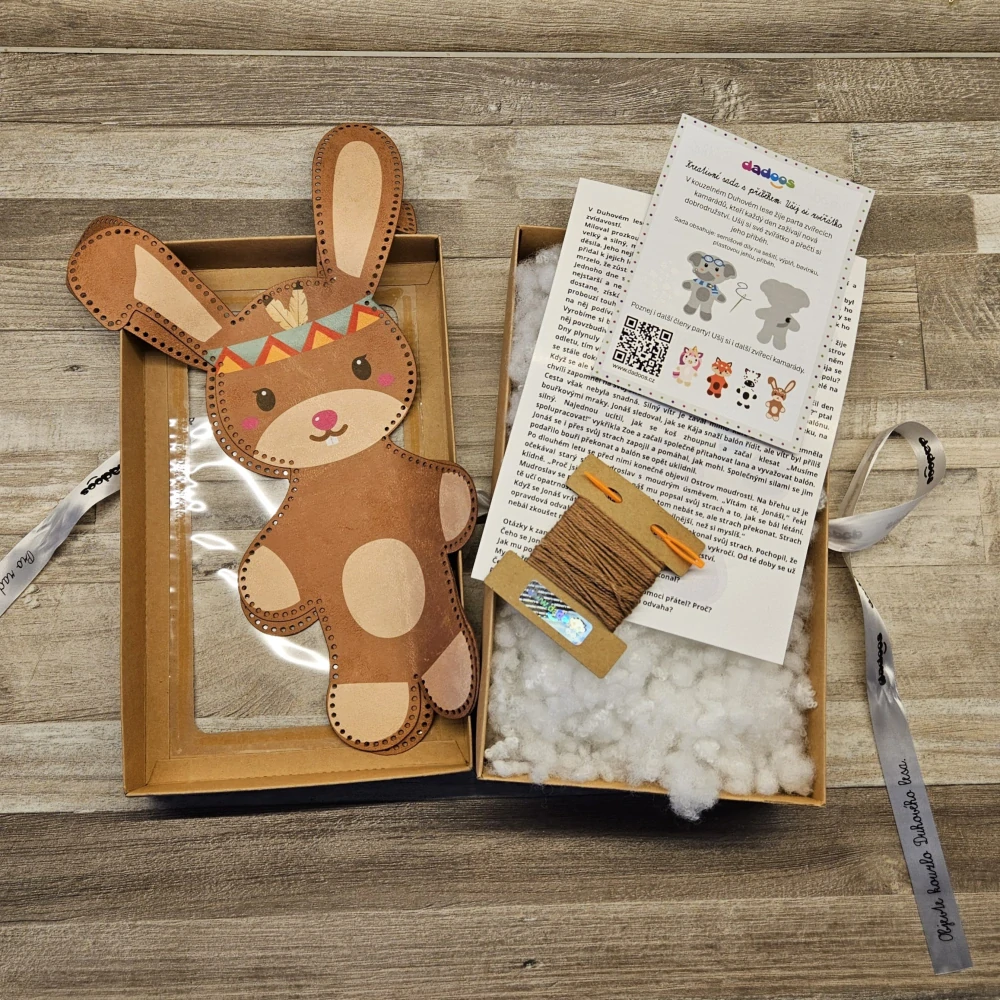 Kreativní sada s příběhem – Zajíc Zbyšek