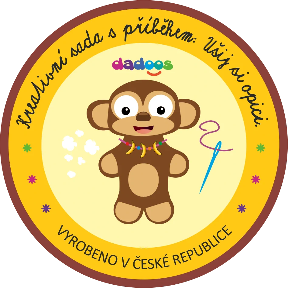 Kreativní sada s příběhem – Opice Olívie