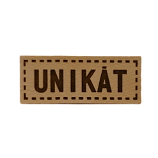 Koženkový štítek Unikát