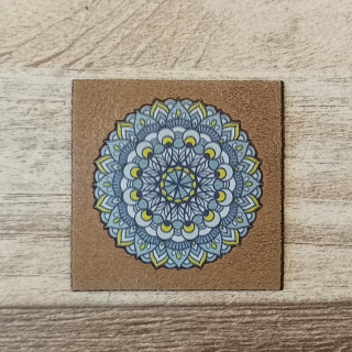 Semišová aplikace Mandala