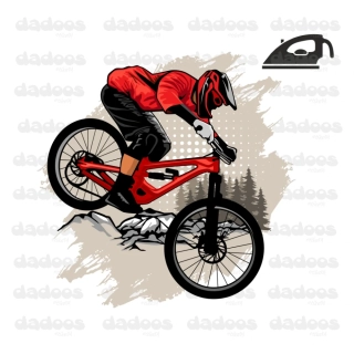 Nažehlovací obrázek Cyklista
